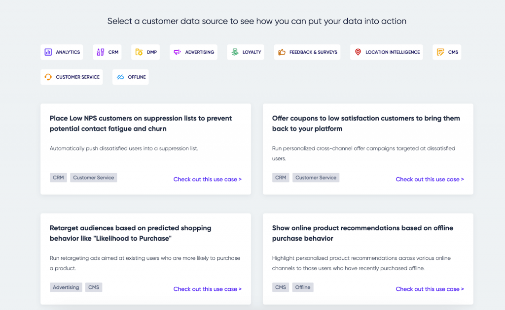 Insider Actionable CDP explorer tool 