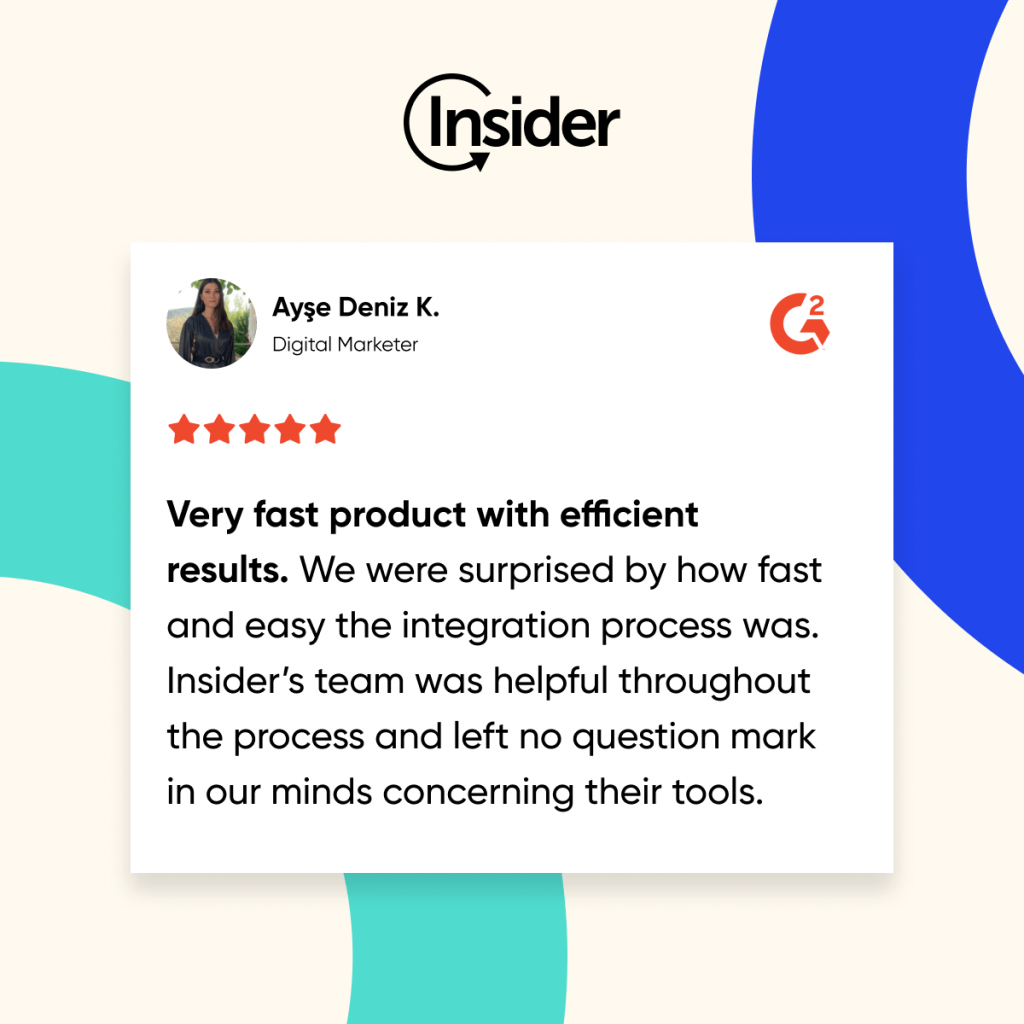 G2 Testimonial for Insider
